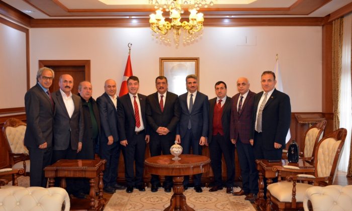 AVRUPA MALATYALILAR FEDERASYONUNDAN VALİ BARUŞ’A ZİYARET