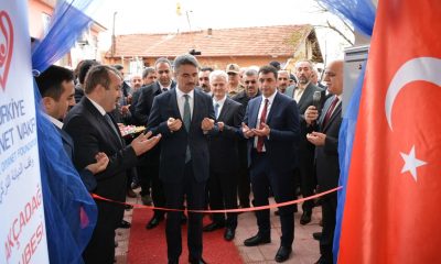 VALİ AYDIN BARUŞ AKÇADAĞ CENNET BAHÇESİ KURAN KURSUNUN AÇILIŞINI YAPTI