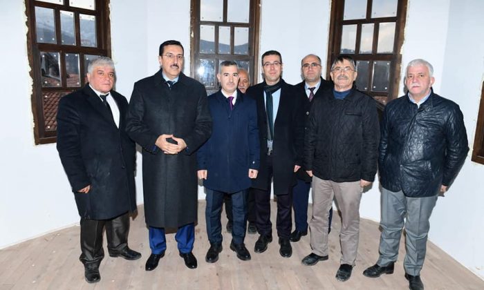 AK PARTİ MİLLETVEKİLİ BÜLENT TÜFENKCİ, TARİHİ KONAKLARIN RESTORASYON ÇALIŞMALARINI İNCELEDİ