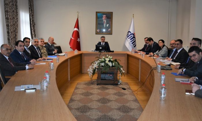 VALİ BARUŞ BAŞKANLIĞINDA SEÇİM GÜVENLİĞİ TOPLANTISI YAPILDI