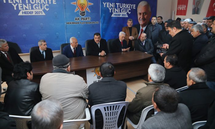 Cumhur İttifakı Hekimhan Seçim Bürosunun Açılışı Yapıldı