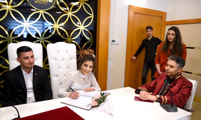 2018 YILINDA 3 BİN 104 ÇİFT EVLENME MÜRACAATINDA BULUNDU