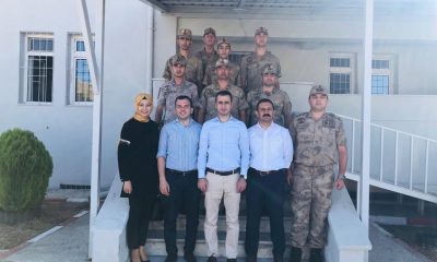 AKÇADAĞ KAYMAKAMI ERGÜN KÜRECİK RADAR ÜSSÜNÜ ZİYARET ETTİ