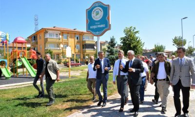 Vali Baruş Koşu ve Hoca Ahmet Yesevi Mahalleleri Muhtarlarını Ziyaret Etti