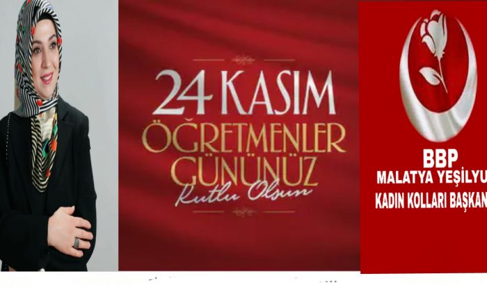 BAŞKAN DİNÇER’DEN ÖĞRETMENLER GÜNÜ MESAJI