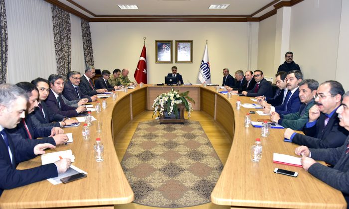 Afet Koordinasyon ve Değerlendirme Toplantısı Düzenlendi