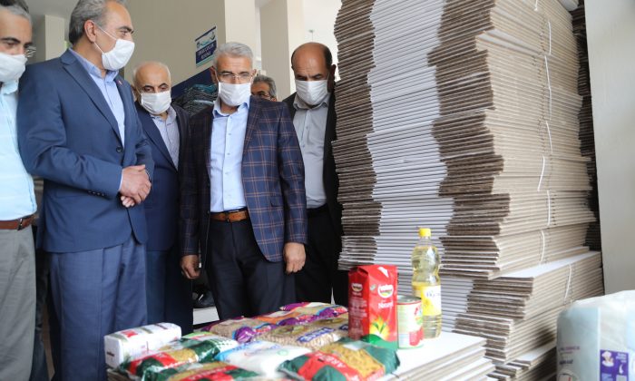 BATTALGAZİ BELEDİYESİ HAYIR ÇARŞISINA DESTEKLER SÜRÜYOR
