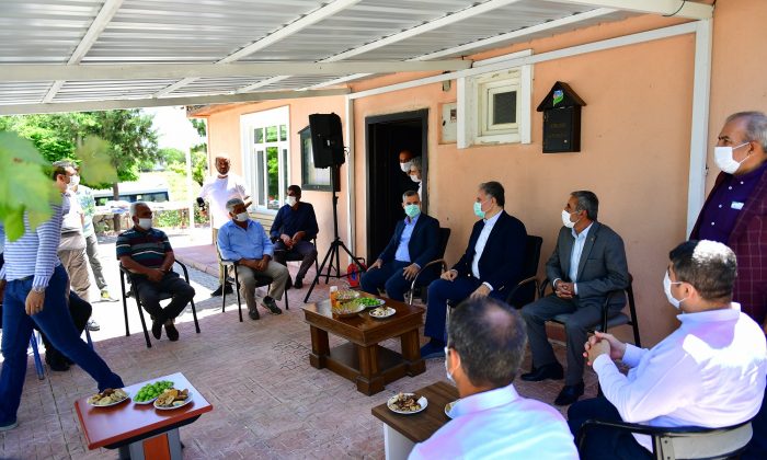 MİLLETVEKİLİ ÇAKIR İLE BELEDİYE BAŞKANI ÇINAR, KIRSAL MAHALLELERİ ZİYARET ETTİ