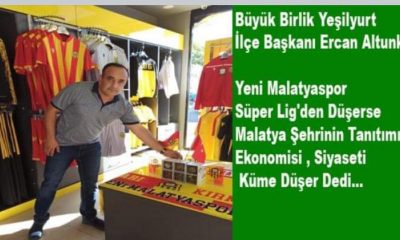 Yeni Malatyaspor İçin Tüm Şehir Ayağa Kalkmalı