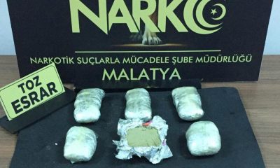 MALATYA’DA NARKOTİK OPERASYONU