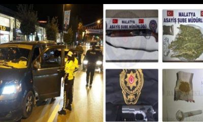 Malatya Geneli Covid19 , GBT ve Araç Denetlemesi Yapıldı