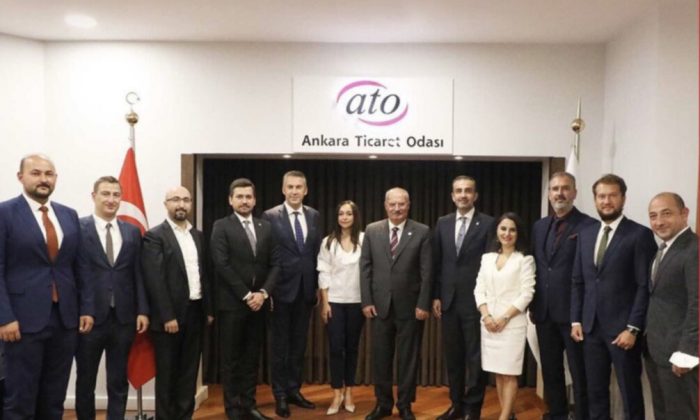 TÜRKİYE GENÇ İŞ İNSANLARI DERNEĞİ ANKARA ŞUBESİ ANKARA TİCARET ODASI BAŞKANI GÜRSEL BARAN’I MAKAMINDA ZİYARET ETTİ.