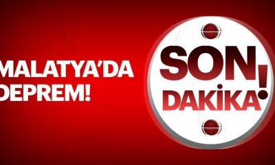 Malatya Yeşilyurt’ta Deprem Meydana Geldi