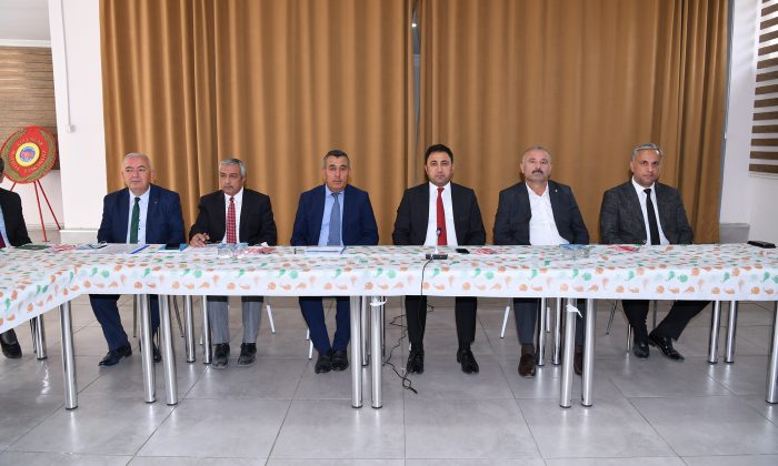 MASKİ GENEL MÜDÜRÜ MEMET MERT, KULUNCAK MUHTARIYLA TOPLANTI YAPTI