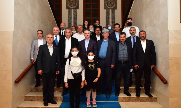 15 Temmuz Milli İrade Ocakları ve Şehit Ailelerinden Vali Baruş’a Ziyaret