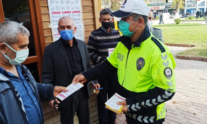 Ticari Taksilere Yönelik bilgilendirme ve afiş- broşür dağıtımı faaliyeti