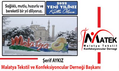 Başkan Şerif Aykız, 2022 Yılı İnsanlık Alemine Hayırlar Getirsin