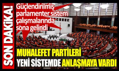 6 Muhalefet Partisi Yeni Sistem Konusunda Anlaşmaya Vardı