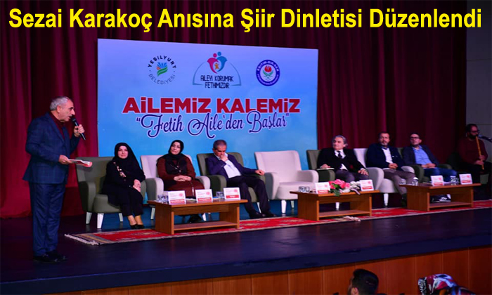 Sezai Karakoç Anısına Şiir Dinletisi Düzenlendi