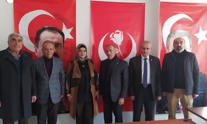 Vatanseverler Derneği’nden (BBP) Akçadağ İlçe Başkanı Arif Koyun’a Ziyaret