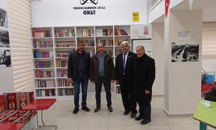 BÜYÜK BİRLİK PARTİSİ’NDEN MİLLET KIRAATHANE’ SİNE ZİYARET