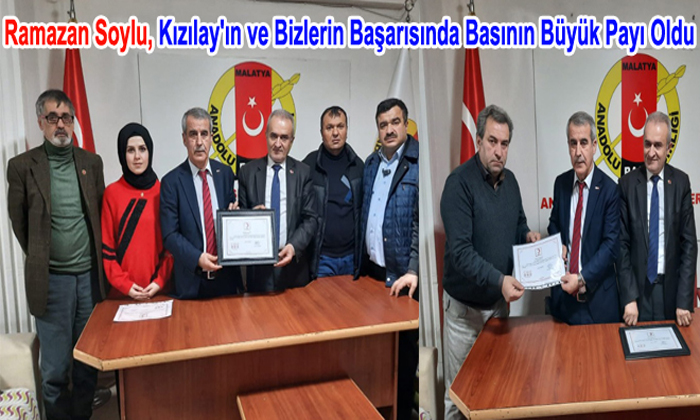 Ramazan Soylu, Gazeteciler Her Zaman Yanımızda Oldu
