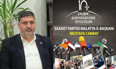 Başkan Mustafa Canbay’ın 10 Ocak Çalışan Gazeteciler Günü Mesajı