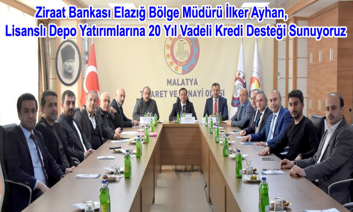 Lisanslı Depo Yatırımlarına 20 Yıl Vadeli Kredi Desteği