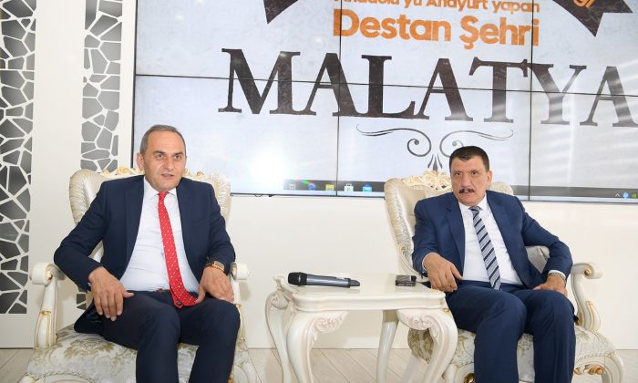 TİGEM Malatya İl Müdürü Olcay Akın Başkan Gürkan’ı Ziyaret Etti
