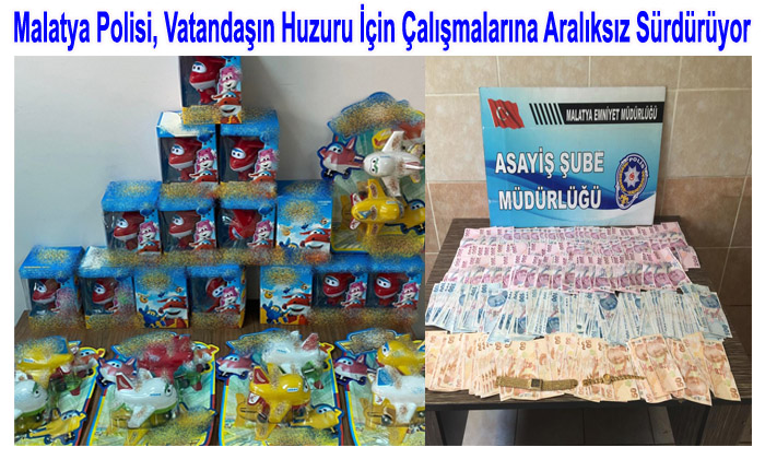 Malatya Polisi, Vatandaşın Huzur ve Güvenliği İçin Çalışmalarına Aralıksız Sürdürüyor