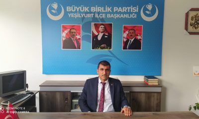 BBP Yeşilyurt İlçe Başkanından Sağlık İl Müdürü Ataması İle İlgili Basın Açıklaması