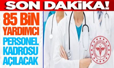 Sağlık Bakanlığı Bu Yıl 85 Bin Yardımcı Personel Kadrosu Açacak