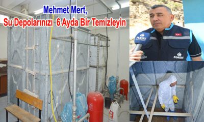 MASKİ, Su Depolarının Temizliği Konusunda Vatandaşları Uyardı