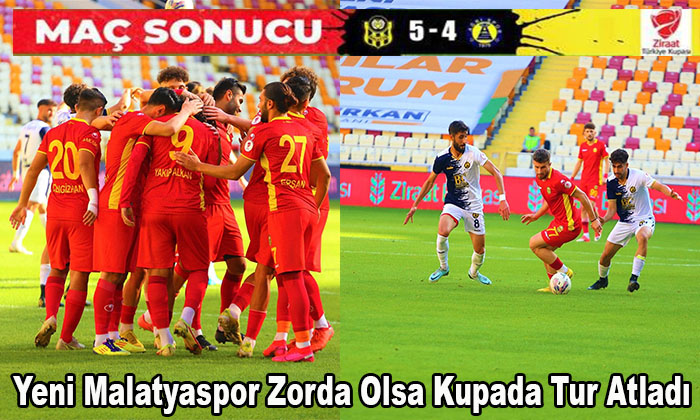 Yeni Malatyaspor Penaltı Atışları Sonucu Kupada Turladı. MAÇIN GOLLERİNİ TIKLA İZLE