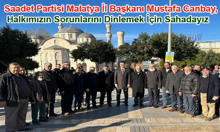 Başkan Mustafa Canbay, Halkımızın Sorunlarını Dinlemek İçin Sahadayız