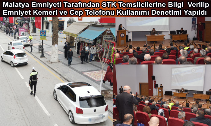 “Sorumluluk Alanı Huzur Toplantısı” Düzenlenip, Trafik Denetlemesi Yapıldı
