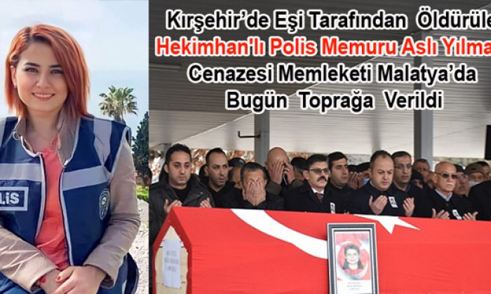 Eşi Tarafından Öldürülen Polis Memuru Aslı Yılmaz, Göz Yaşları Arasında Toprağa Verildi