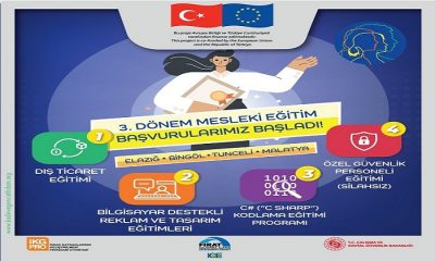 Fırat Kalkınma Ajansı, 3. Dönem Mesleki Eğitim ve İstihdam Seferberliği Başlatıyor