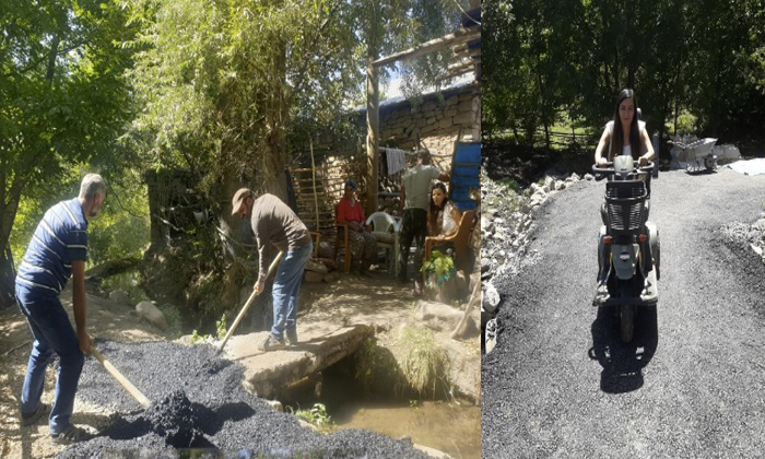 Başkan Mehmet Kızıldaş, Engelli Kardeşimiz Rahat Ulaşımı İçin Yolları Asfaltladık