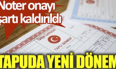 Hisseli Tapu Devri İçin Noter Onayı Şartı Yürürlükten Kaldırıldı