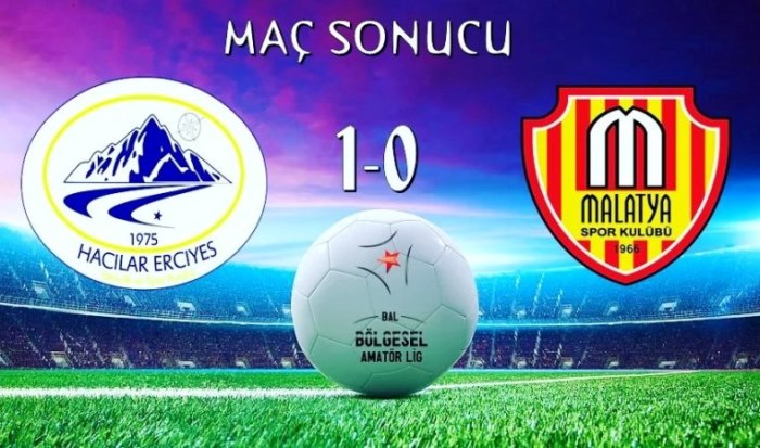 Hacılar Erciyesspor 1 – 0 Malatyaspor