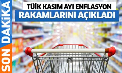 Türkiye İstatistik Kurumu (TÜİK), Kasım Ayı Enflasyon Rakamlarını Açıkladı