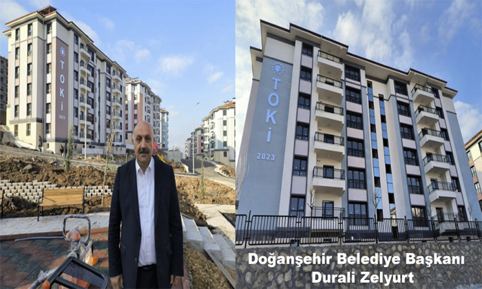 Doğanşehir’de 350 Deprem Konutunun Ocak Ayı Sonu Teslim Edilmesi Planlanıyor