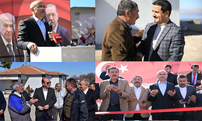 AK Parti’li Belediye Başkan Adayları, İl ve İlçelerde Seçim Çalışmalarını Aralıksız Sürdürüyor