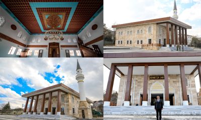 Malatya Büyükşehir Belediyesi Mehmetçik Camii’ni Malatya’ya Kazandırdı