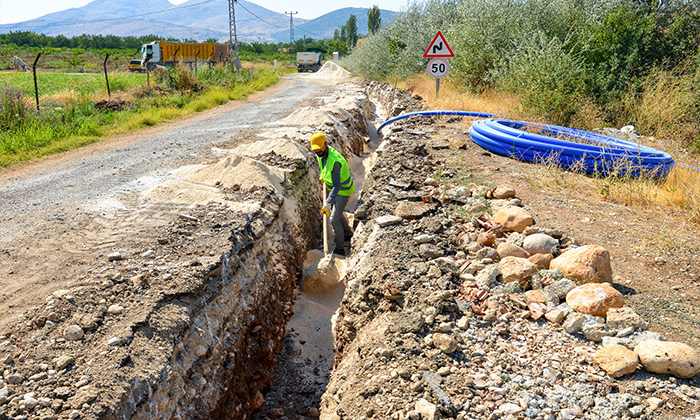 MASKİ Yuvalı Mahallesine 4.500 Metre İçme Suyu Hattı, 1.300 Metre Kanalizasyon Hattı İnşa Edildi