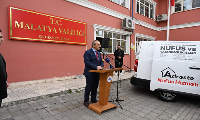 Mobil Hizmet Aracı Malatya’da Hizmet Vermeye Başladı