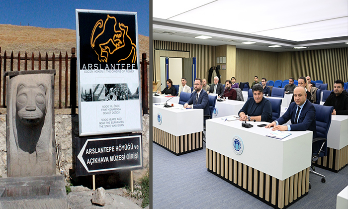 Arslantepe’nin Beş Yıllık Yol Haritası Battalgazi Belediyesi Ev Sahipliğinde Yapıldı