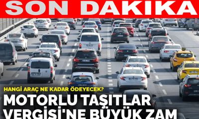 Motorlu Taşıtlar Vergisi’ne Büyük Zam: Hangi Araç Ne Kadar Ödeyecek?