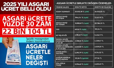 Yeni Asgari Ücretle Birlikte Hangi Ödemeler Değişecek ?